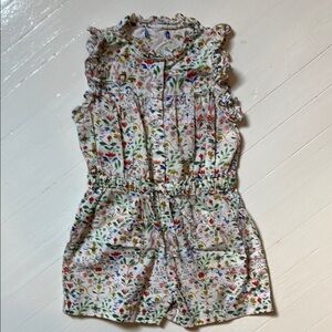 Summer Floral Kids Romper